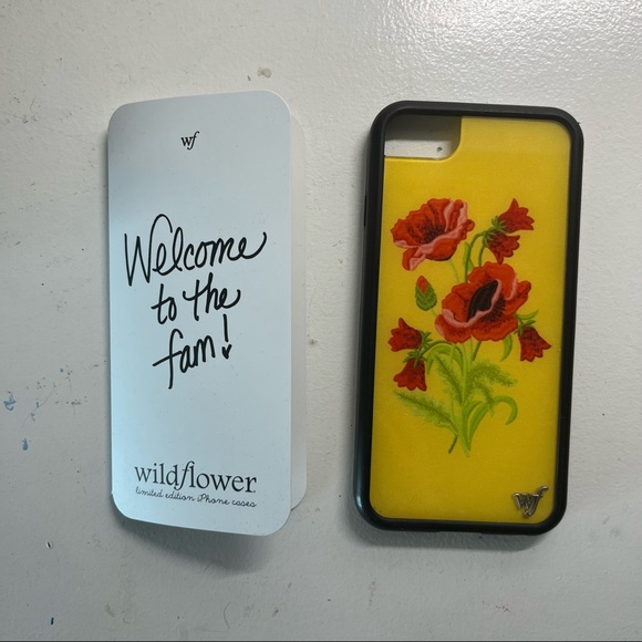 Wildflowers Cell Phones & Accessories Yellow Wildflower Case